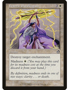 Magic: The Gathering Frantic Purification (006) Lightly Played