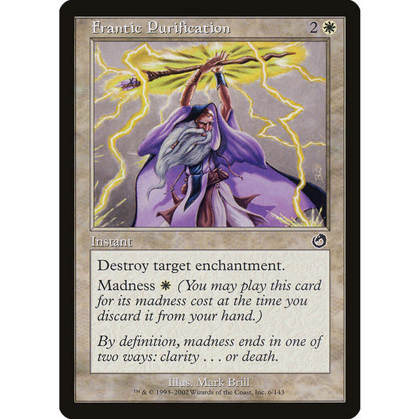 Magic: The Gathering Frantic Purification (006) Lightly Played