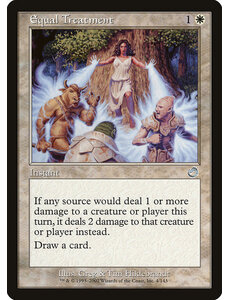 Magic: The Gathering Equal Treatment (004) Lightly Played