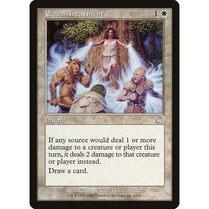 Magic: The Gathering Equal Treatment (004) Lightly Played