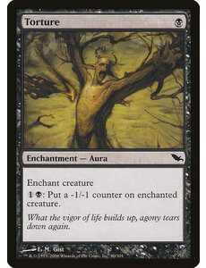 Magic: The Gathering Torture (080) Moderately Played
