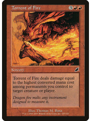Magic: The Gathering Torrent of Fire (107) Lightly Played