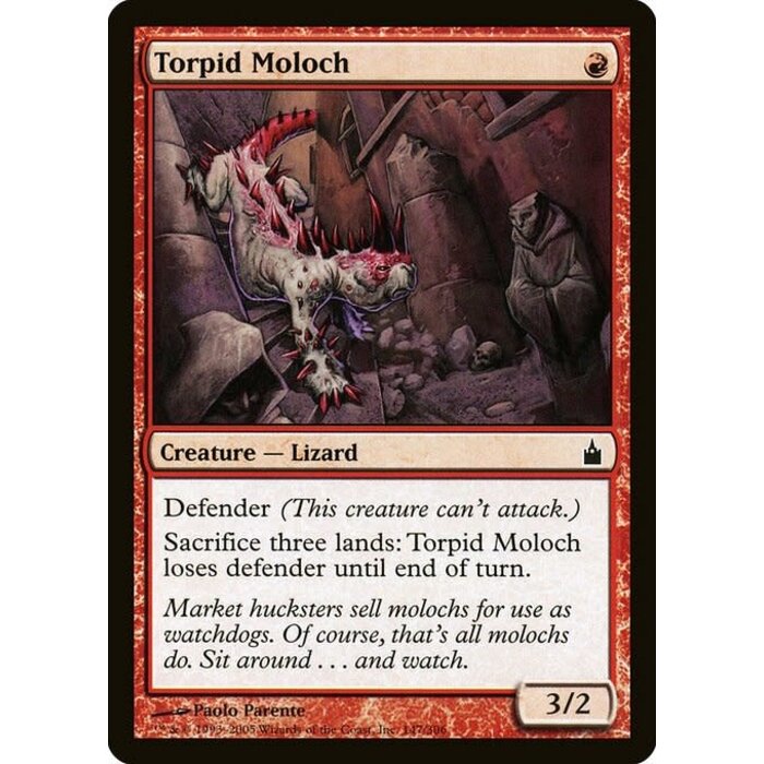 Magic: The Gathering Torpid Moloch (147) Lightly Played