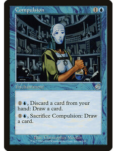 Magic: The Gathering Compulsion (034) Lightly Played