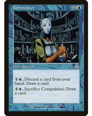 Magic: The Gathering Compulsion (034) Lightly Played