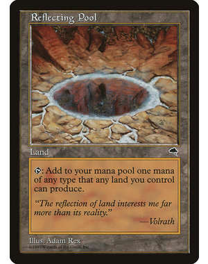 Magic: The Gathering Reflecting Pool (322) Damaged