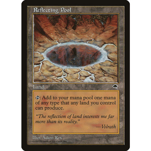 Magic: The Gathering Reflecting Pool (322) Damaged