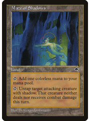 Magic: The Gathering Maze of Shadows (319) Lightly Played