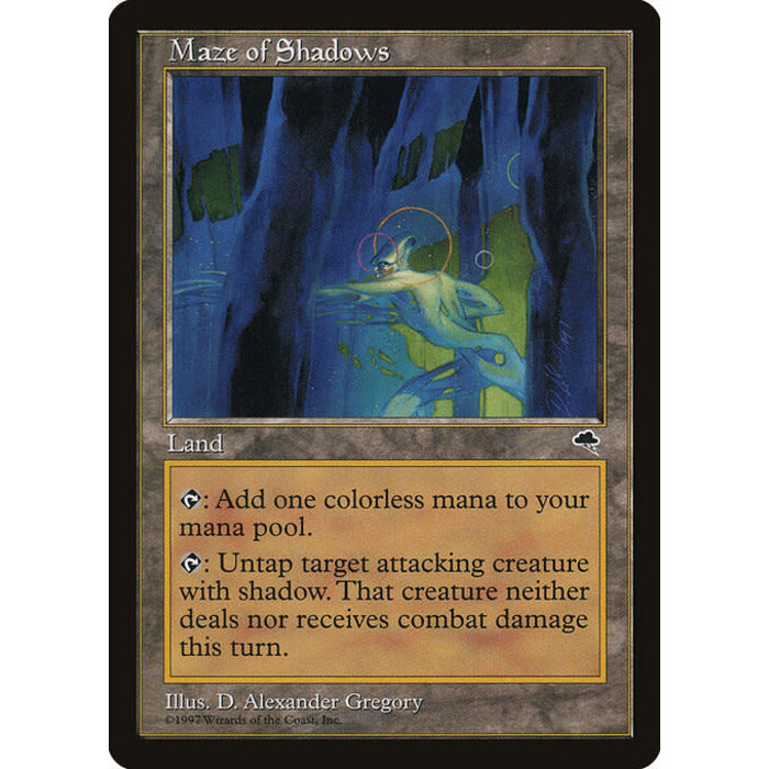 Magic: The Gathering Maze of Shadows (319) Lightly Played