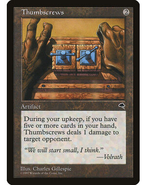Magic: The Gathering Thumbscrews (312) Lightly Played