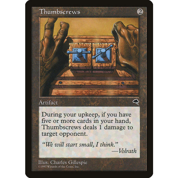 Magic: The Gathering Thumbscrews (312) Lightly Played