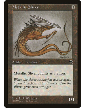Magic: The Gathering Metallic Sliver (297) Lightly Played