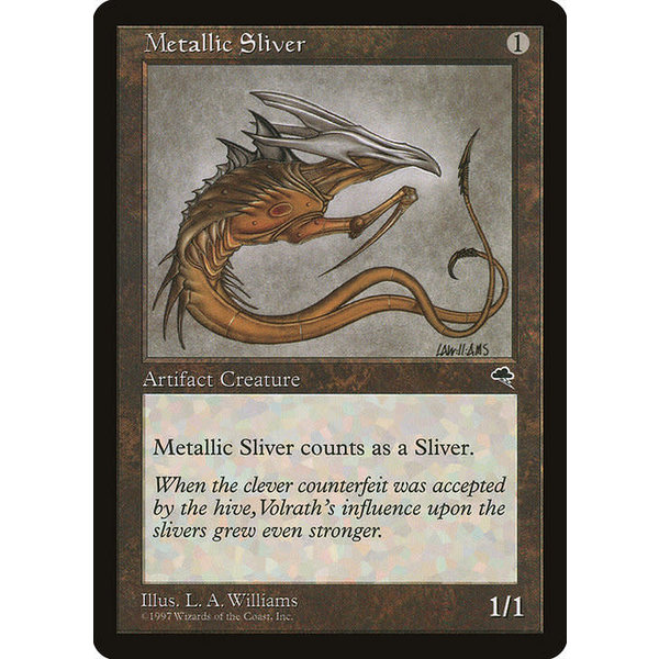 Magic: The Gathering Metallic Sliver (297) Moderately Played