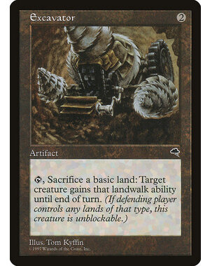 Magic: The Gathering Excavator (287) Lightly Played