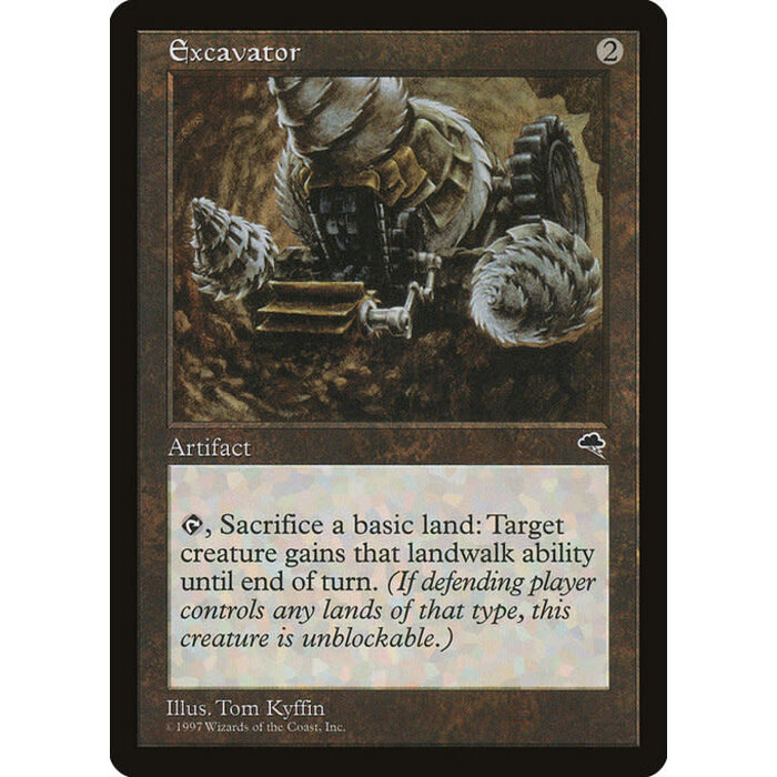 Magic: The Gathering Excavator (287) Lightly Played