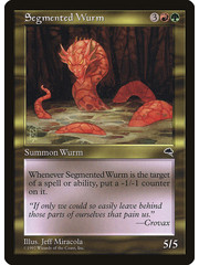 Magic: The Gathering Segmented Wurm (269) Lightly Played