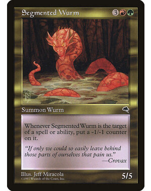 Magic: The Gathering Segmented Wurm (269) Lightly Played