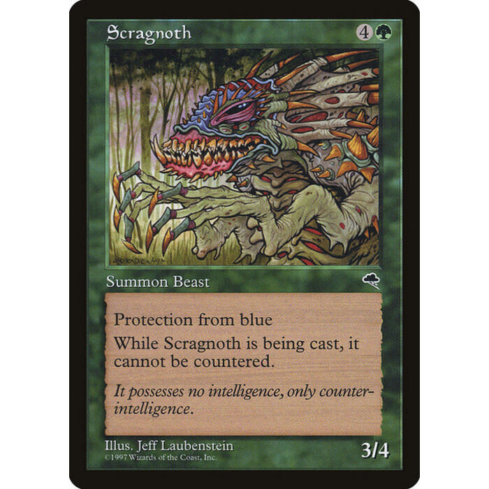 Magic: The Gathering Scragnoth (253) Lightly Played