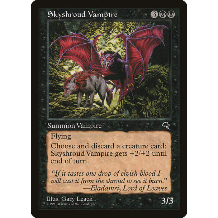 Magic: The Gathering Skyshroud Vampire (157) Lightly Played