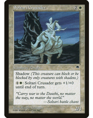 Magic: The Gathering Soltari Crusader (041) Lightly Played
