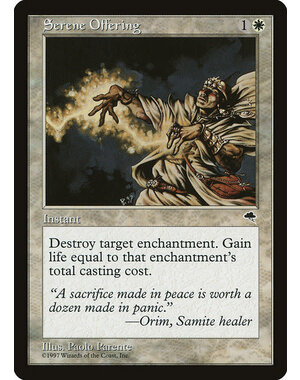 Magic: The Gathering Serene Offering (040) Lightly Played