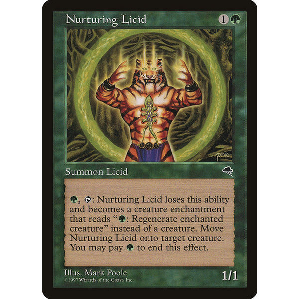 Magic: The Gathering Nurturing Licid (242) Lightly Played