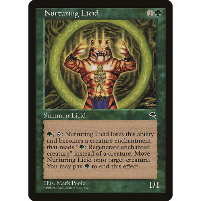 Magic: The Gathering Nurturing Licid (242) Lightly Played