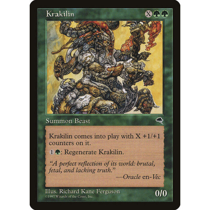 Magic: The Gathering Krakilin (235) Lightly Played