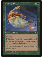 Magic: The Gathering Flailing Drake (227) Lightly Played