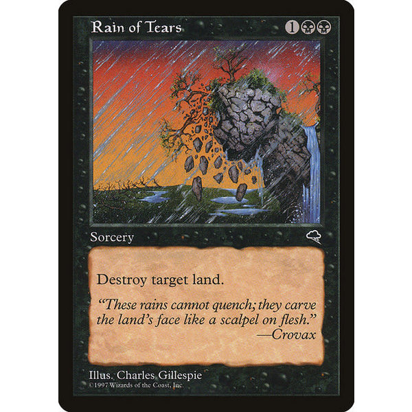 Magic: The Gathering Rain of Tears (149) Lightly Played