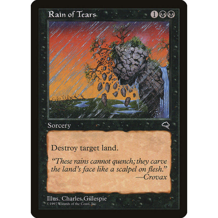 Magic: The Gathering Rain of Tears (149) Lightly Played