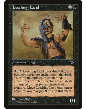Magic: The Gathering Leeching Licid (141) Lightly Played