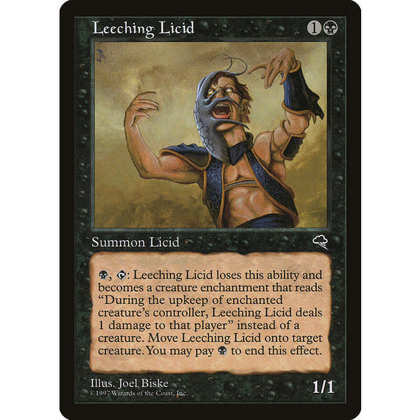 Magic: The Gathering Leeching Licid (141) Lightly Played