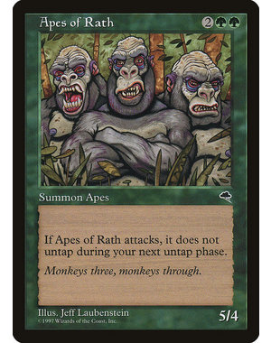 Magic: The Gathering Apes of Rath (214) Moderately Played