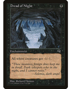 Magic: The Gathering Dread of Night (130) Lightly Played
