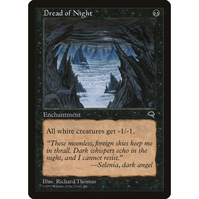 Magic: The Gathering Dread of Night (130) Lightly Played