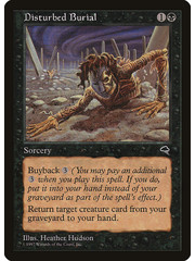 Magic: The Gathering Disturbed Burial (129) Heavily Played