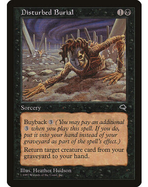 Magic: The Gathering Disturbed Burial (129) Heavily Played