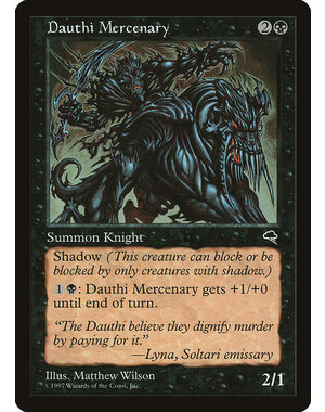 Magic: The Gathering Dauthi Mercenary (124) Lightly Played