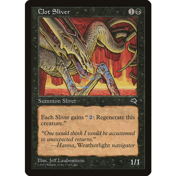 Magic: The Gathering Clot Sliver (112) Lightly Played