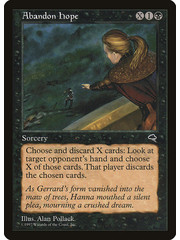 Magic: The Gathering Abandon Hope (107) Lightly Played