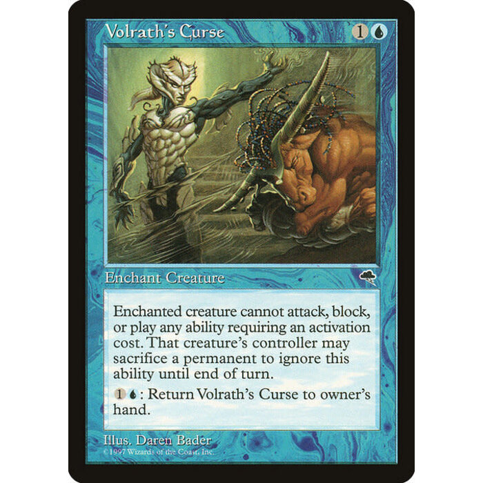 Magic: The Gathering Volrath's Curse (101) Moderately Played