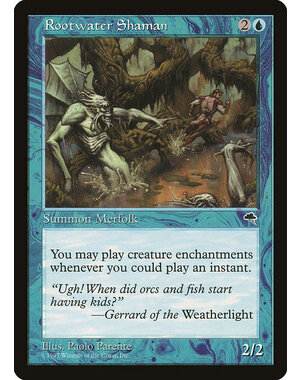 Magic: The Gathering Rootwater Shaman (084) Lightly Played