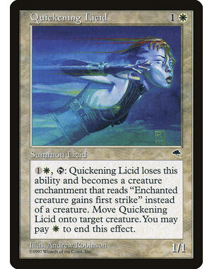 Magic: The Gathering Quickening Licid (036) Lightly Played