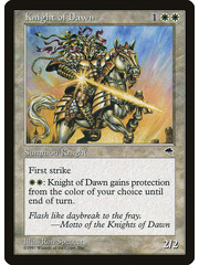 Magic: The Gathering Knight of Dawn (026) Lightly Played