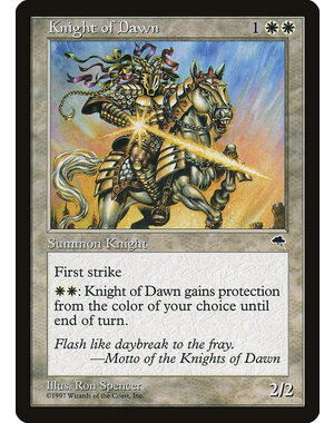 Magic: The Gathering Knight of Dawn (026) Lightly Played