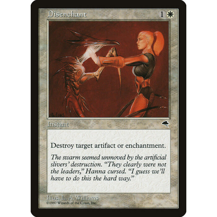 Magic: The Gathering Disenchant (016) Moderately Played