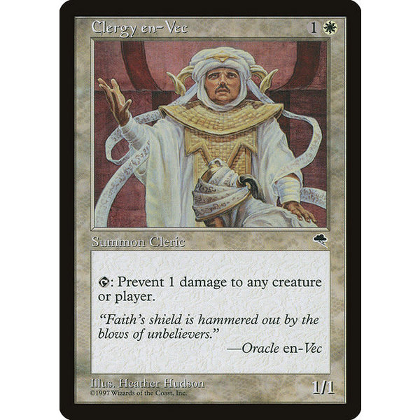 Magic: The Gathering Clergy en-Vec (014) Lightly Played