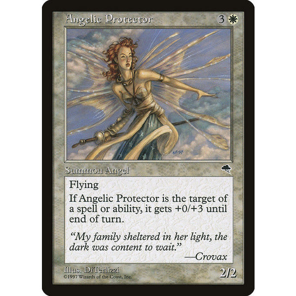 Magic: The Gathering Angelic Protector (002) Lightly Played