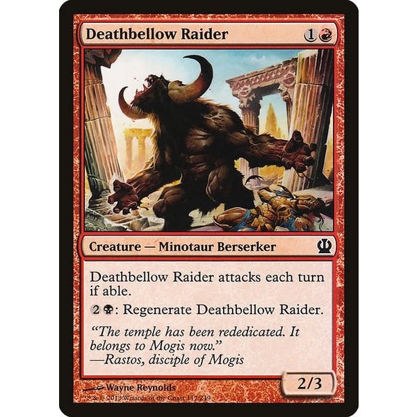 Magic: The Gathering Deathbellow Raider (117) Lightly Played